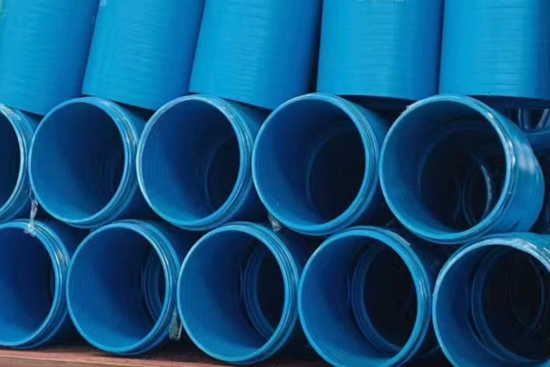 缠绕实壁顶拉管